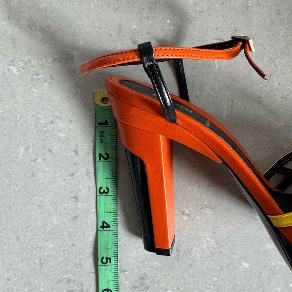 Fendi Women's Multicolor Strappy Heels - Picture 5 of 8